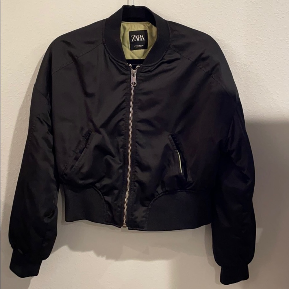 Zara women’s bomber jacket